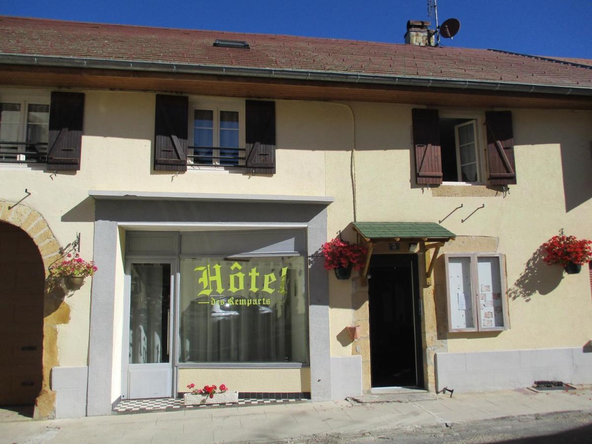 Hotel Les Remparts Nozeroy Exterior foto
